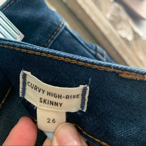 Curvy High Rise Skinny Jeans - Picture 6 of 7